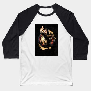 Mortal Kombat Scorpion Baseball T-Shirt